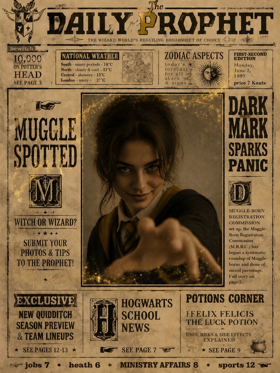 Daily Prophet style